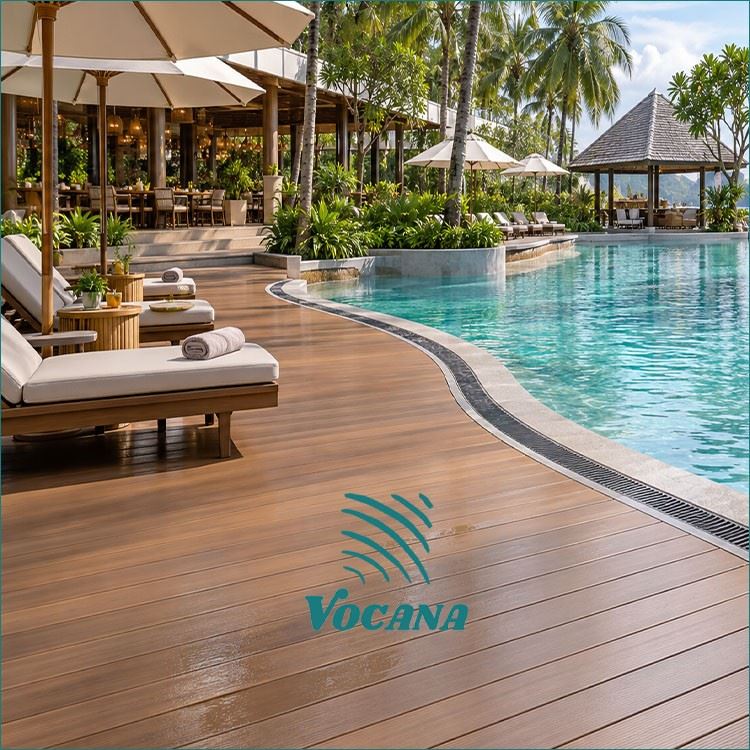 Commercial Composite Decking UAE | Heavy-Duty WPC Decking For High-Traffic Projects factory