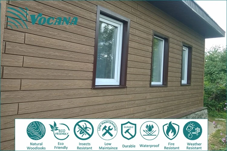 Thermal Insulation Waterproof WPC Siding Thermal Insulation Waterproof WPC Siding
