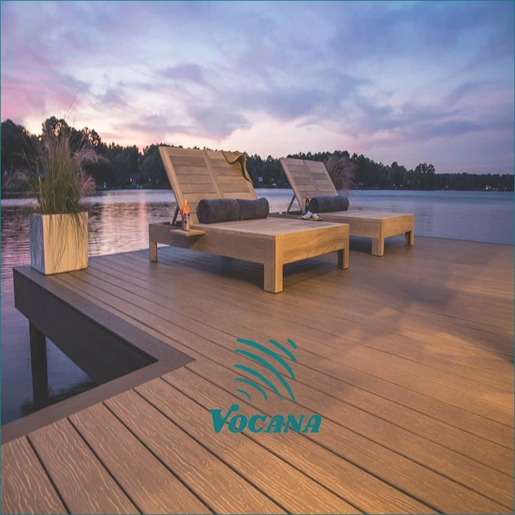 WPC Marina Decking For Piers & Waterfront Walkways | Vocana factory