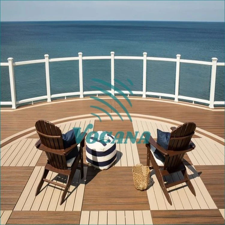 wpc exterior courtyard flooring